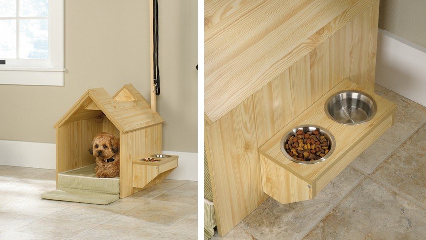 Уютный домик для небольшой собаки