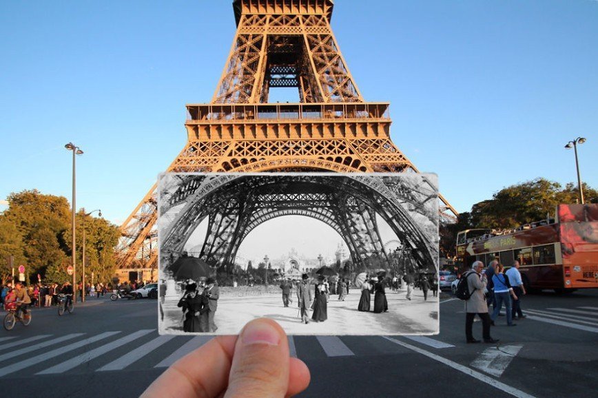 Париж: окна в прошлое