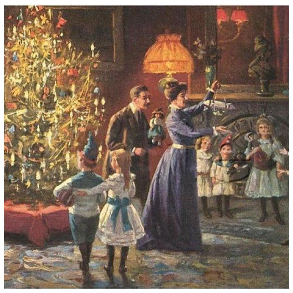 Шумные гулянья, маскарады и яйца на елках: как в царской России праздновали Новый год