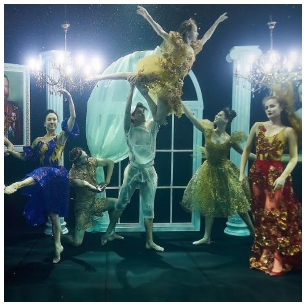 В Москве состоится премьера подводного фильма-балета Яны Недзвецкой «Спящая Красавица»