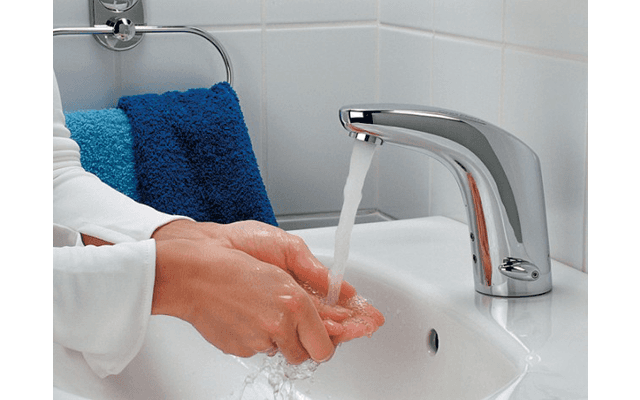 Мытье рук снимает стресс