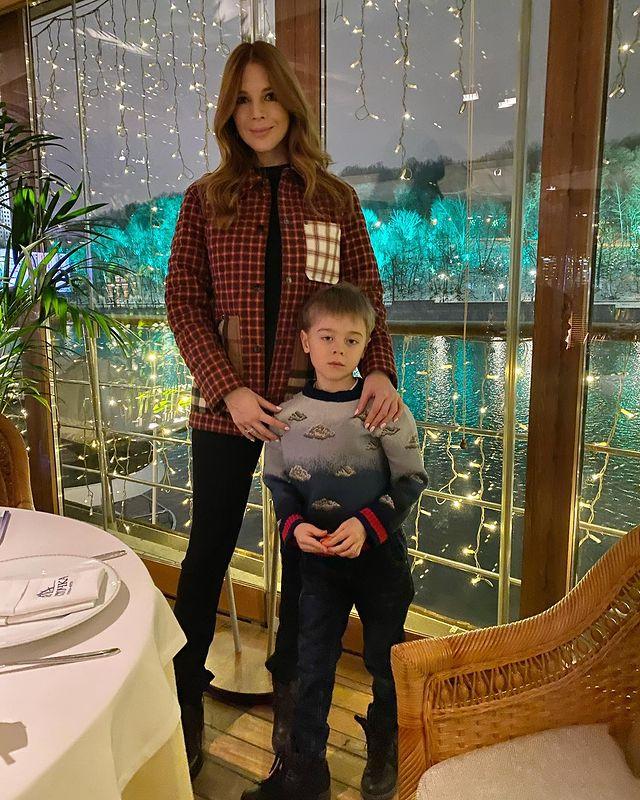 Наталья Подольская со старшим сыном