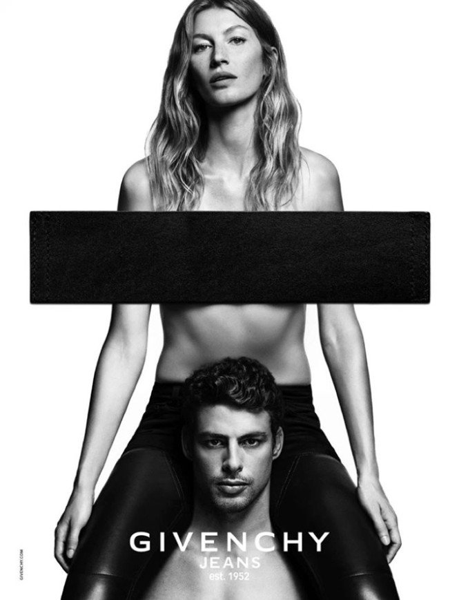 Жизель Бундхен и Кауа Реймонд в рекламе Givenchy Jeans