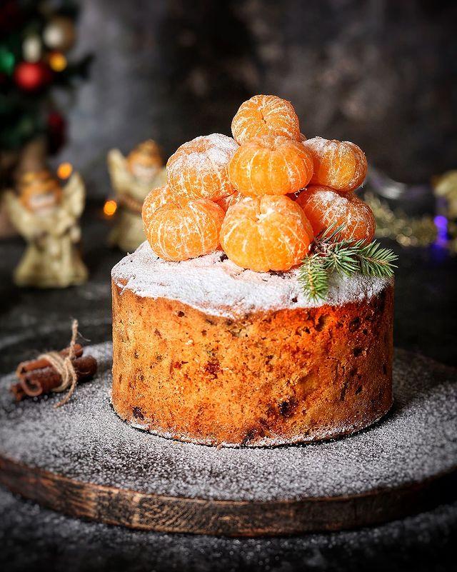 Чтобы успел настояться: готовим новогодний кекс с орехами и сухофруктами
