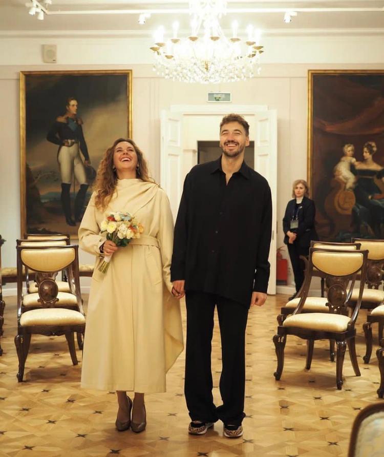 Мария Шумакова с мужем / соцсети