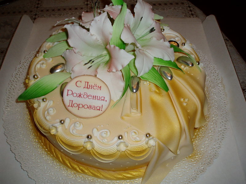 фото юбилейных тортов для женщин